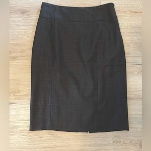 Teenflo Charcoal Houndstooth Pencil Skirt Size 6